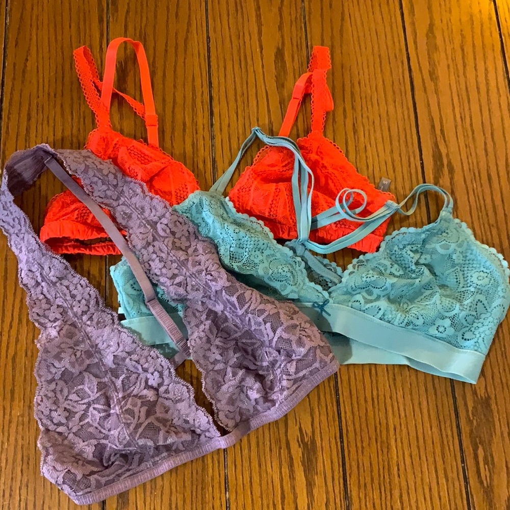 Free people & Aerie bralettes